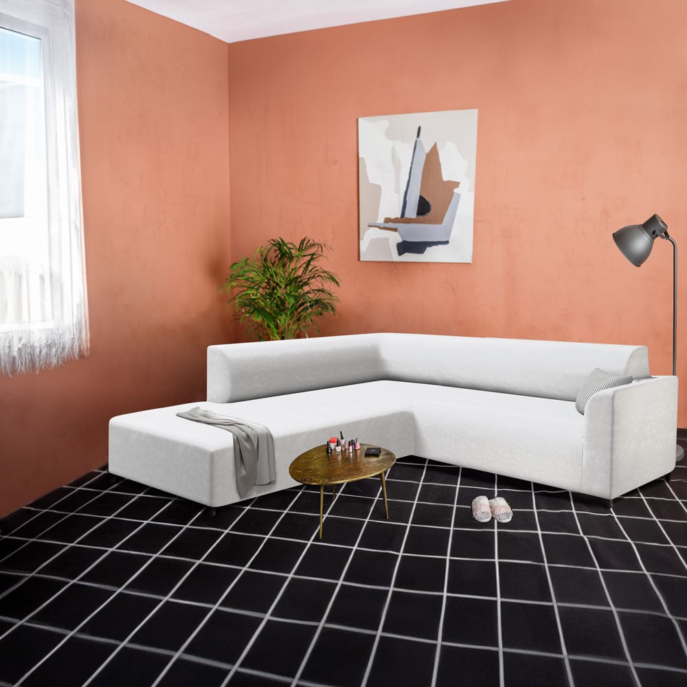 Slipcover for Sectional with Bumper - Left Facing