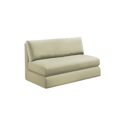 Slipcover for Armless Loveseat