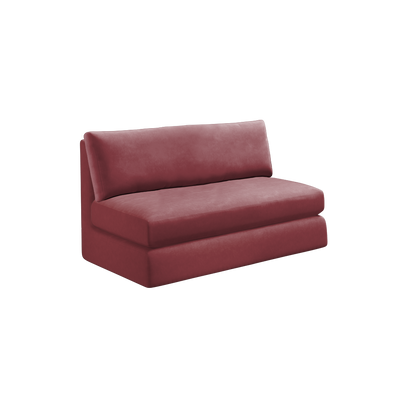 Slipcover for Armless Loveseat
