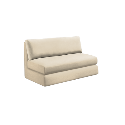 Slipcover for Armless Loveseat