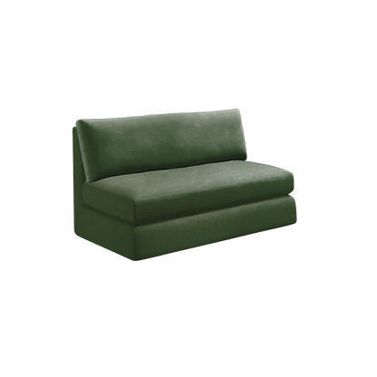 Slipcover for Armless Loveseat