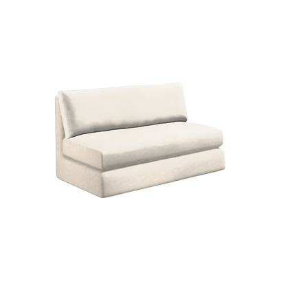 Slipcover for Armless Loveseat