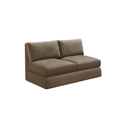 Slipcover for Armless Loveseat