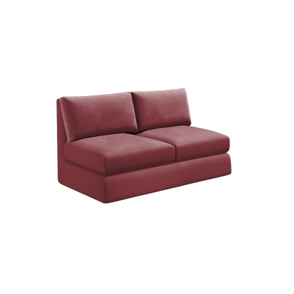 Slipcover for Armless Loveseat