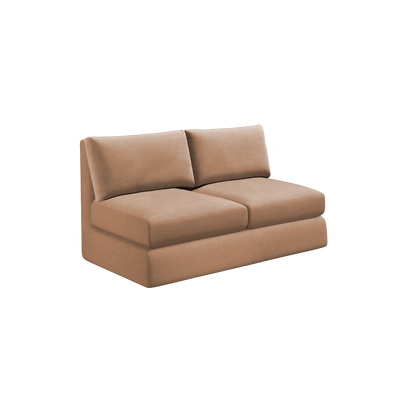 Slipcover for Armless Loveseat