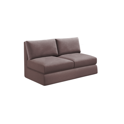 Slipcover for Armless Loveseat