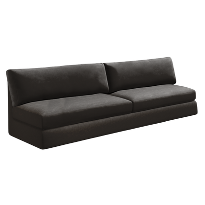 Slipcover for Oversized Armless Sofa