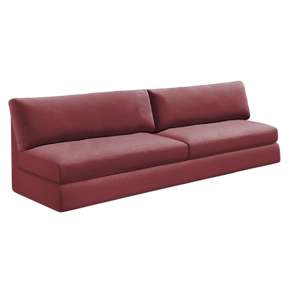 Slipcover for Oversized Armless Sofa