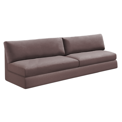 Slipcover for Oversized Armless Sofa