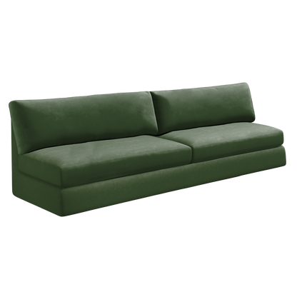 Slipcover for Oversized Armless Sofa