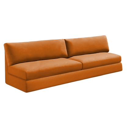 Slipcover for Oversized Armless Sofa