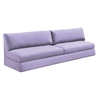 Slipcover for Oversized Armless Sofa