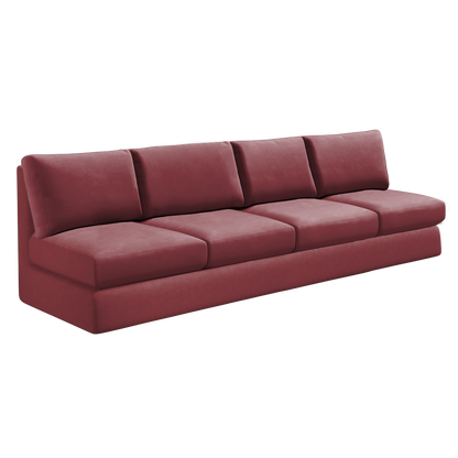 Slipcover for Oversized Armless Sofa