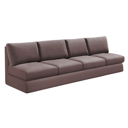 Slipcover for Oversized Armless Sofa