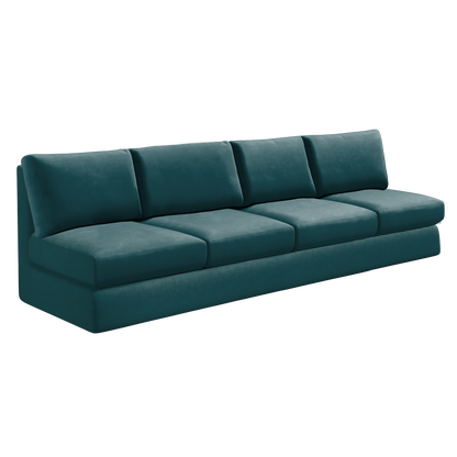 Slipcover for Oversized Armless Sofa