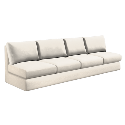 Slipcover for Oversized Armless Sofa