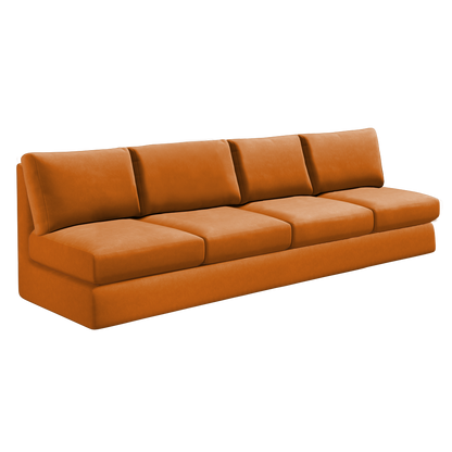 Slipcover for Oversized Armless Sofa