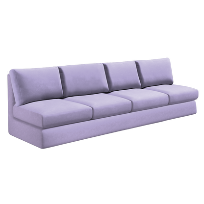 Slipcover for Oversized Armless Sofa