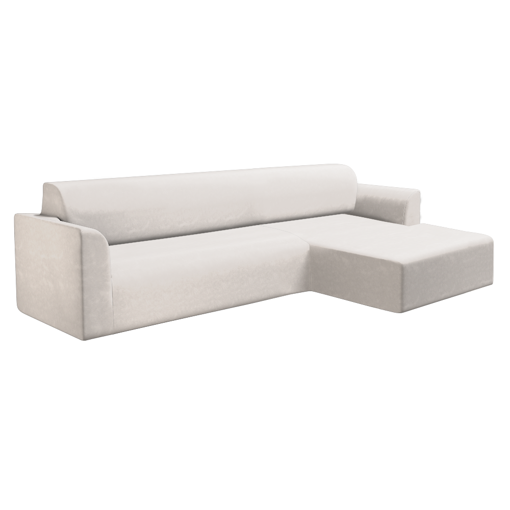 Slipcover for Sectional with Chaise - Right Facing