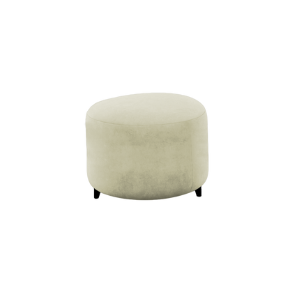 Slipcover for Ottoman - Round Shape