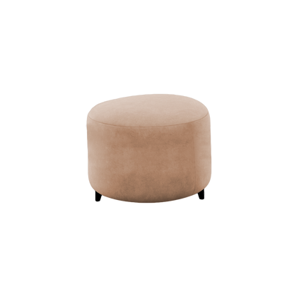 Slipcover for Ottoman - Round Shape