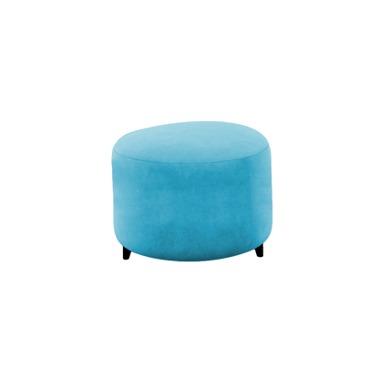 Slipcover for Ottoman - Round Shape