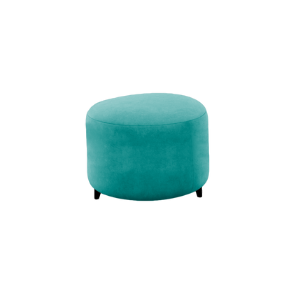 Slipcover for Ottoman - Round Shape