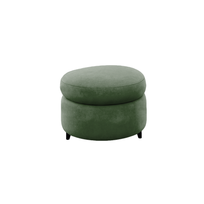Slipcover for Ottoman - Round Shape