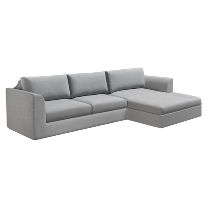 Slipcover for Sectional with Chaise - Right Facing - Custom Colors