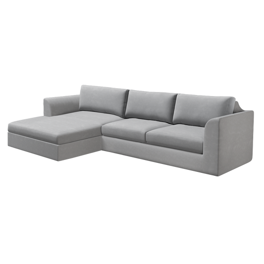 Slipcover for Sectional with Chaise - Left Facing - Custom Colors